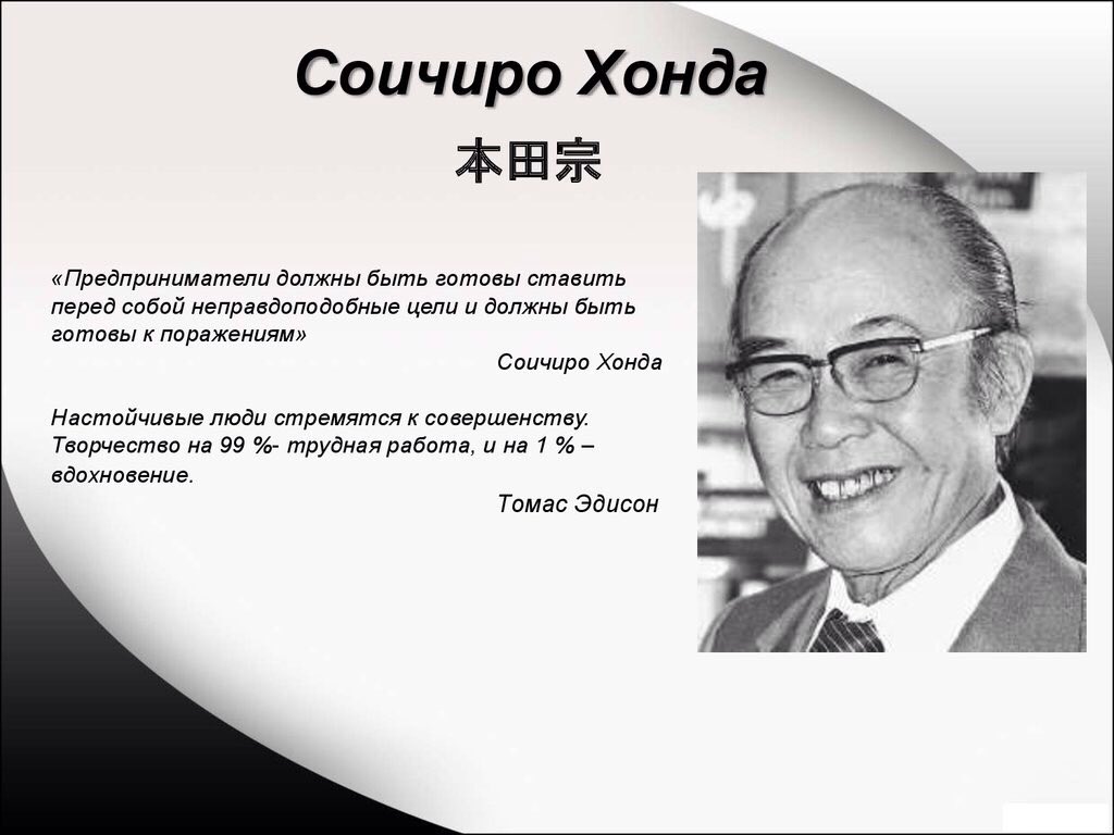 Honda история. Основатель компании Хонда. Соичиро Хонда. Высказывания Соитиро Хонда. Соичиро Хонда (Soichiro Honda).