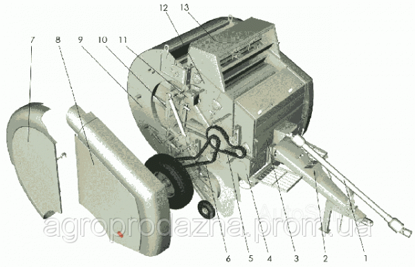 Пресс-подборщик пеликан (pelikan): инструкция по эксплуатации, рулонный ппр-120, 1200
