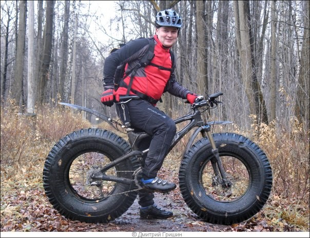 Фэтбайк – велосипед на толстых колёсах