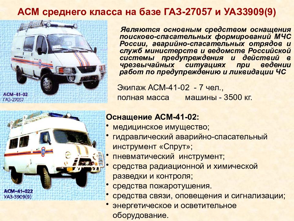 Чем отличается спасательная. АСМ-41-02 на базе ГАЗ-27057. АСМ-41-02 на базе ГАЗ-27057 ТТХ. Аварийно-спасательный автомобиль ГАЗ 27057. Аварийно-спасательная машина АСМ-41-02.