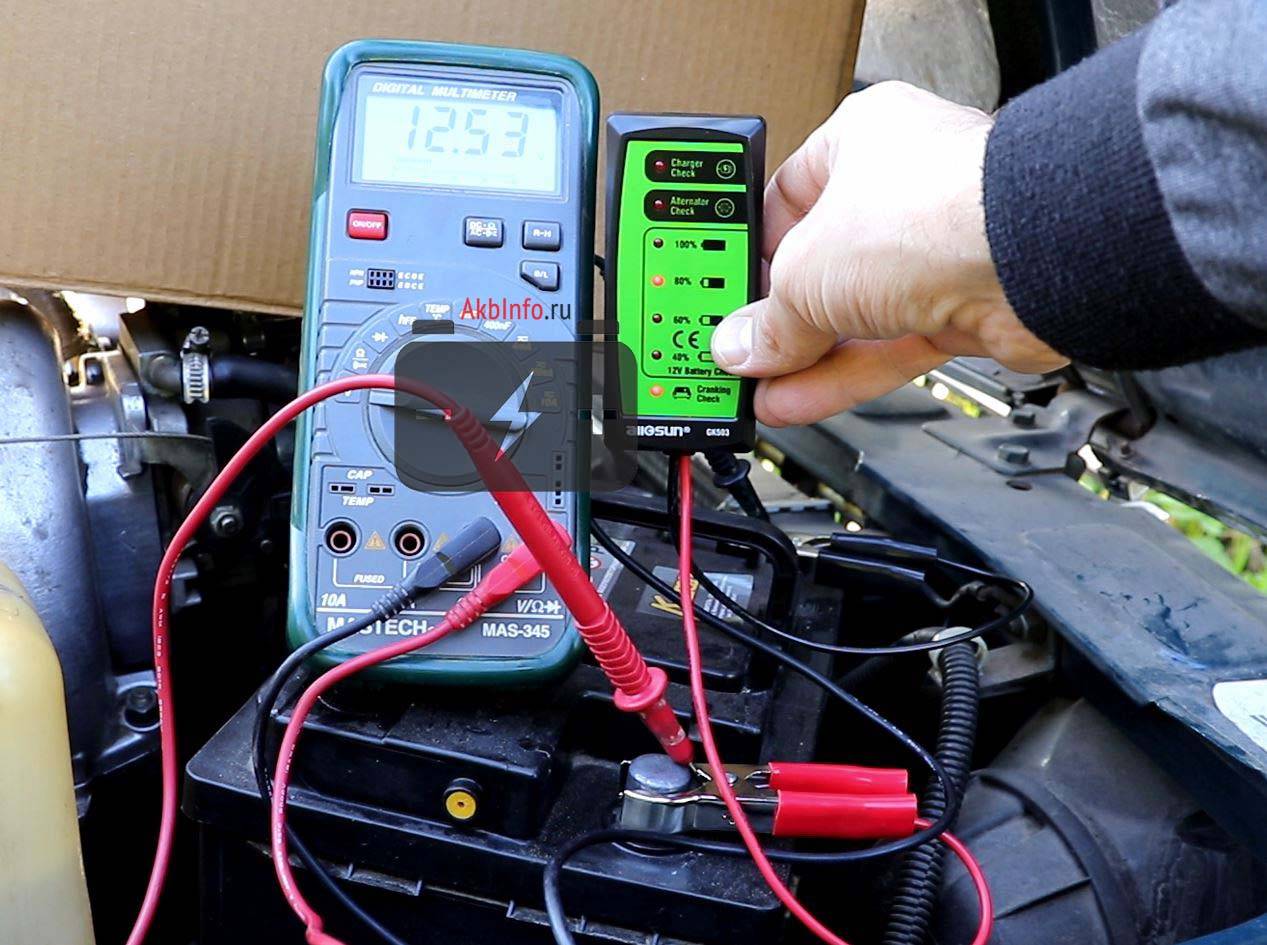 Тестер аккумуляторных батарей для проверки: как проверить автомобильный аккумулятор мультиметром