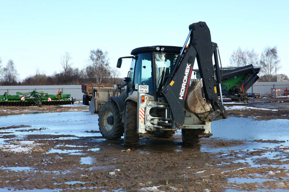Hidromek hmk 102s эксковатор-погрузчик: технические характеристики
