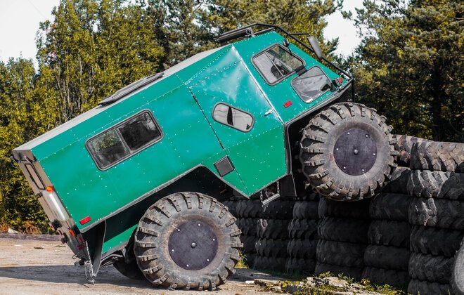 Вологодский вездеход Вепрь в 5